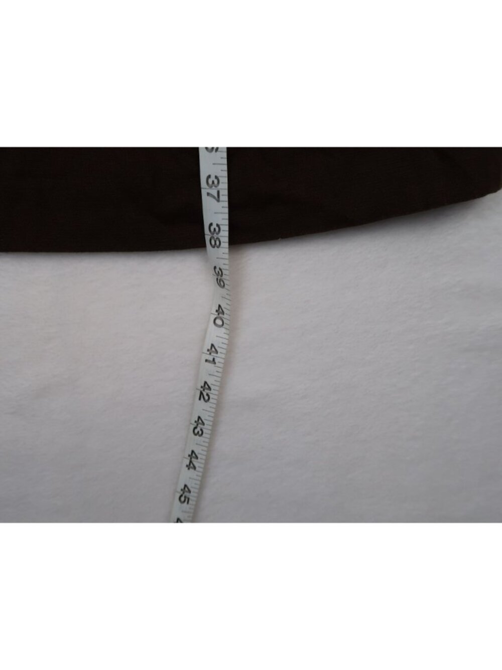Talbots 8 Brown Embroidered Sheath Dress Sleeveless Linen - Picture 7 of 9